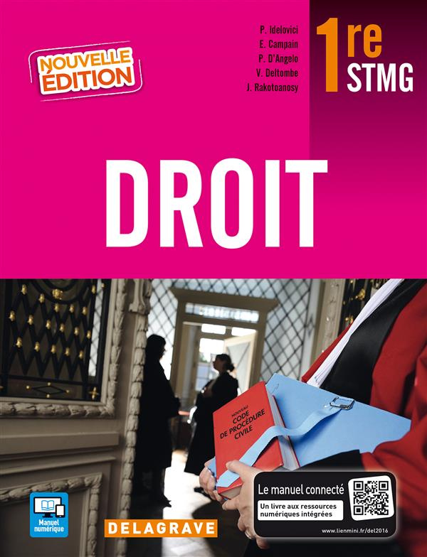 Droit 1ere STMG élève