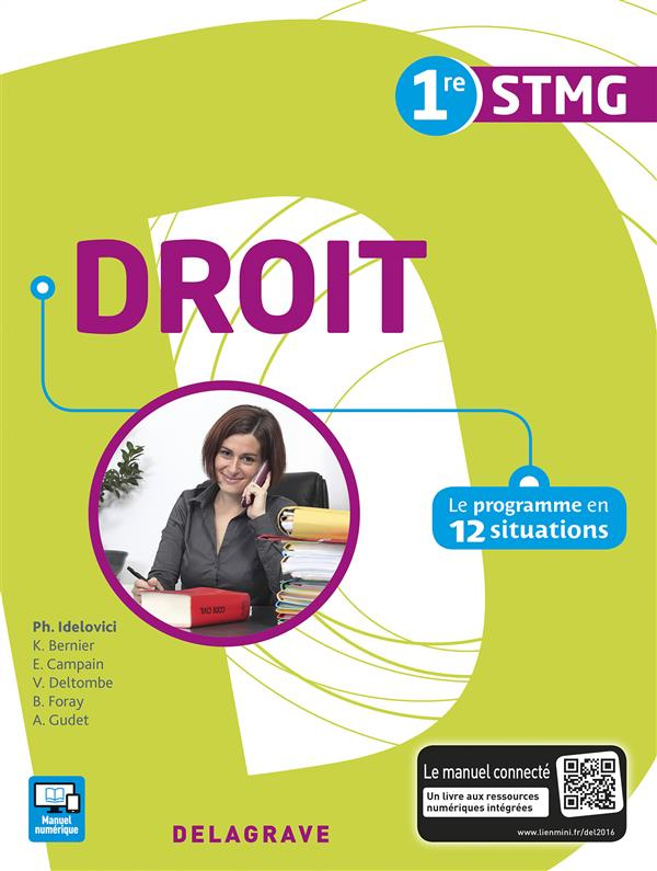 Droit 1ere STMG élève