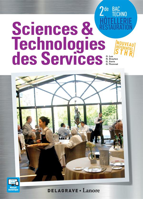 Sciences et technologies des services 2de, bac techno STHR élève