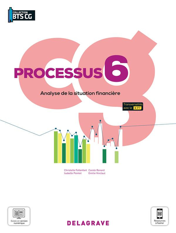 Processus 6 Analyse de la situation financière BTS Comptabilité Gestion. Pochette élève, Edition 202