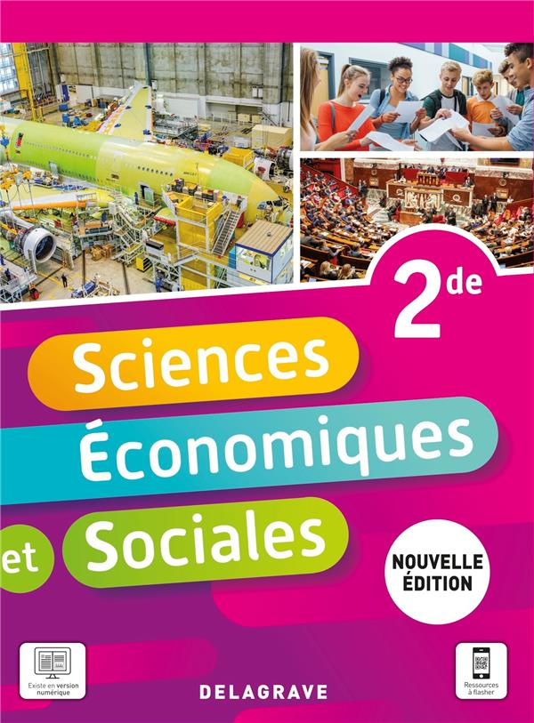 Sciences Économiques et Sociales 2de. Edition 2021