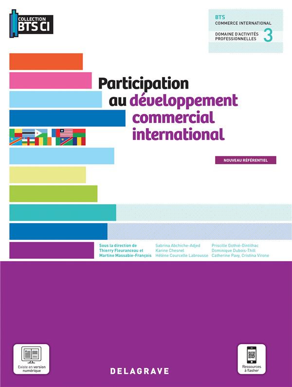 Participation au développement commercial international BTS commerce international. Edition 2021