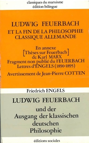 Ludwig Feuerbach et la fin de la philosophie classique allemande