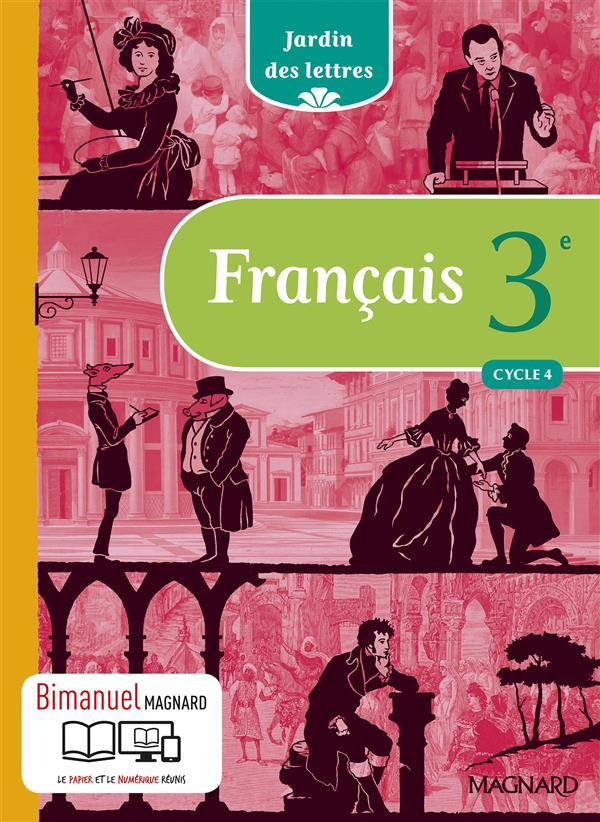 Français 3e cycle 4 Jardin des Lettres. Edition 2016