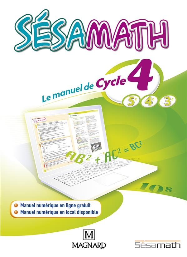 Sésamath cycle 4 . Edition 2016