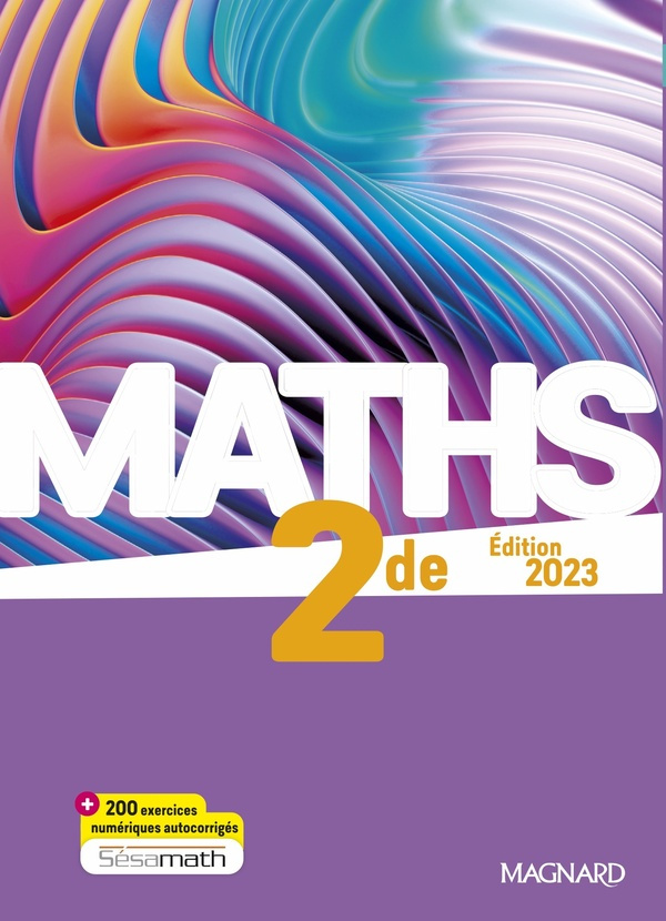 Maths 2de. Edition 2023