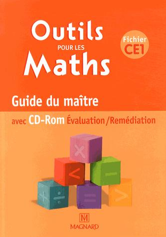 Outils pour les maths CE1. Guide du maître, avec 1 CD-ROM