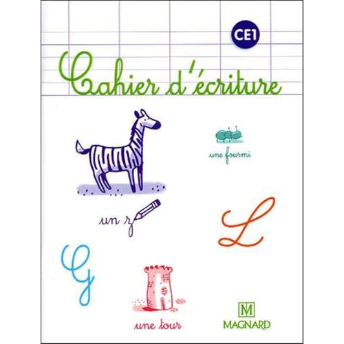 Cahier d'écriture CE1. Pack de 5 volumes, Edition 2018