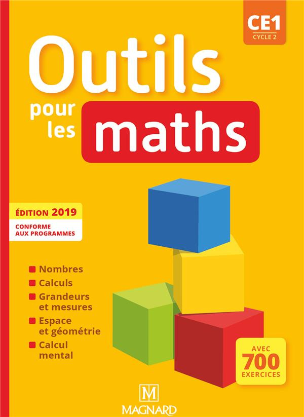 Outils pour les maths CE1 cycle 2. Edition 2019