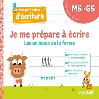 Je me prépare à écrire MS-GS. Les animaux de la ferme