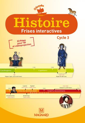 Histoire Cycle 3. Frises interactives, 1 CD-ROM