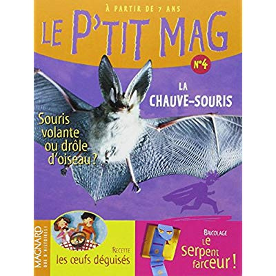 Le P'tit mag N° 4 : La chauve-souris. Pack de 5 exemplaires