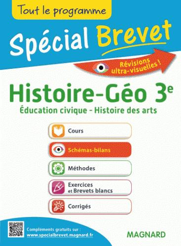 Histoire-Géo, éducation civique, histoire des arts 3e