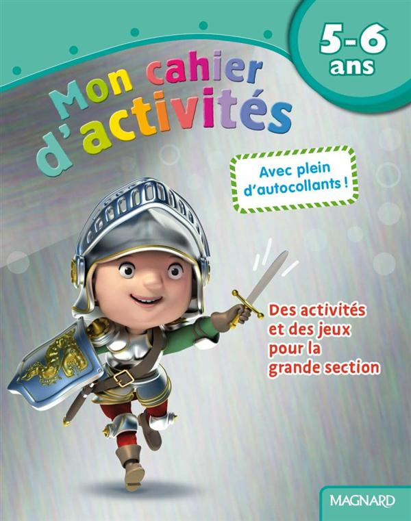 Mon cahier d'activités Chevalier. 5-6 ans
