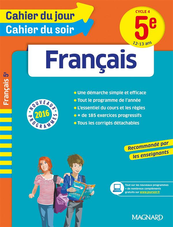 Français 5e Cycle 4. Edition 2016