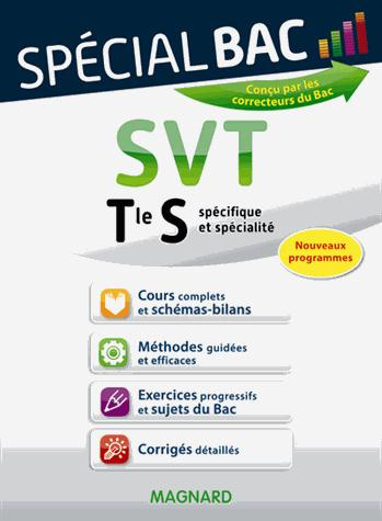 SVT Tle S spécifique et spécialité