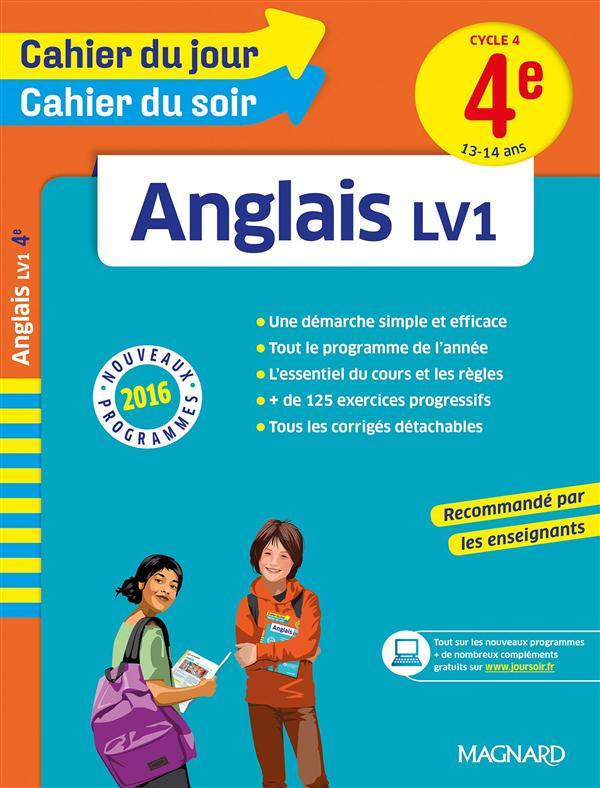Anglais LV1 4e Cycle 4. Edition 2016