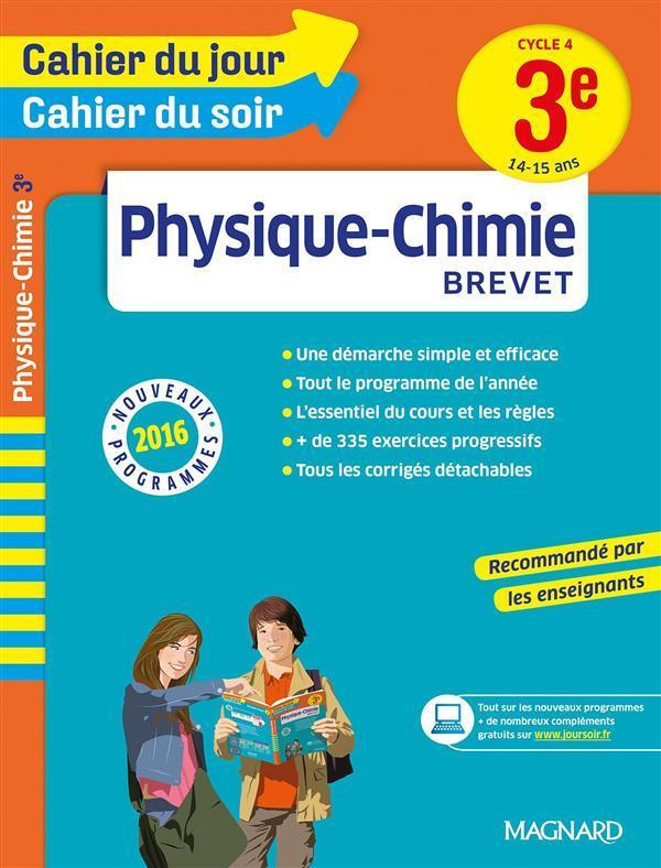 Physique-Chimie Brevet 3e Cycle 4. 14-15 ans, Edition 2016