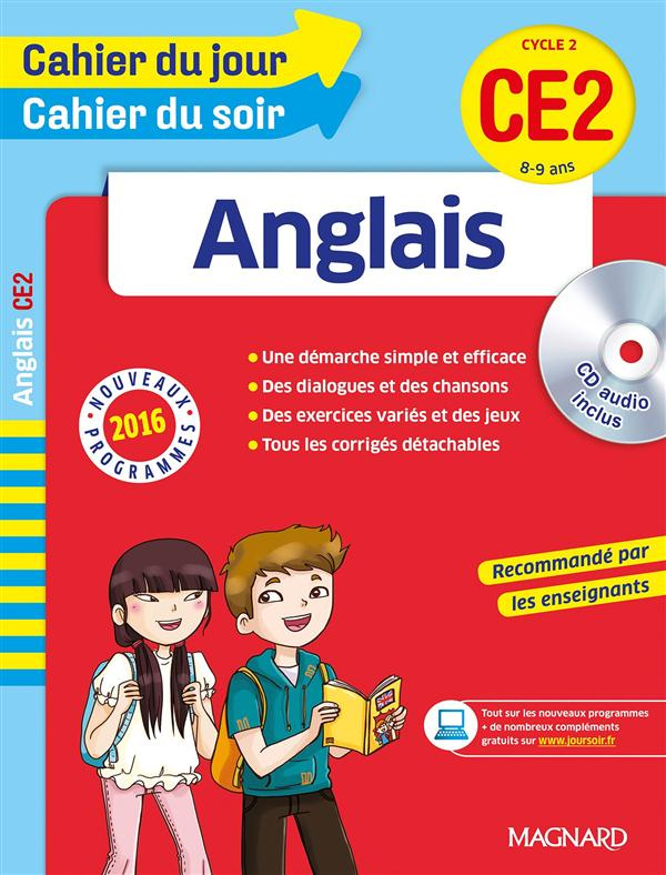 Anglais CE2 Cycle 2. Edition 2016. Avec 1 CD audio