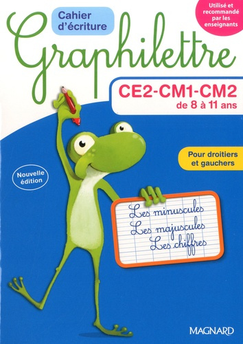 Lot Graphilettre CE2 CM1 CM2. 4 exemplaires   1 gratuit, Edition 2017