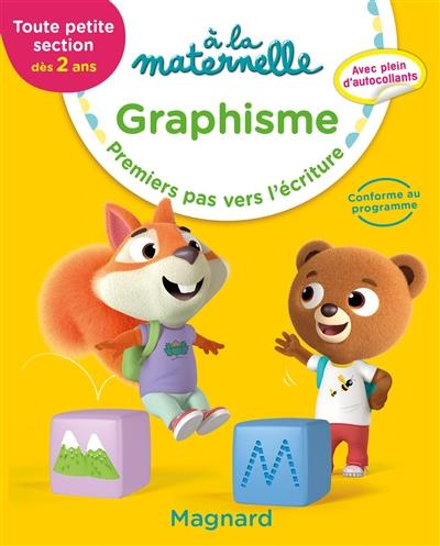 Graphisme TPS dès 2 ans à la maternelle. Premiers pas vers l'écriture, Edition 2019
