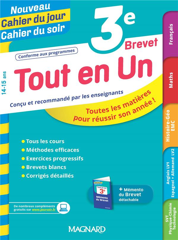 Tout en un 3e brevet. Edition 2020