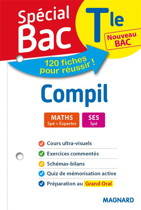 Compil Maths Spécialité   Expertes, SES Spécialité Tle. Edition 2020