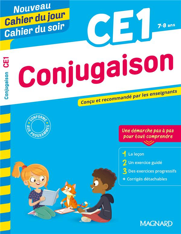 Cahier du jour/Cahier du soir Conjugaison CE1. Edition 2021