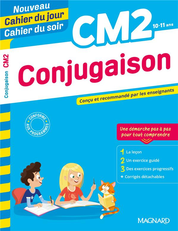 Cahier du jour/Cahier du soir Conjugaison CM2. Edition 2021
