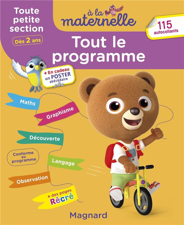 Tout le programme à la maternelle Toute petite section. Edition 2022