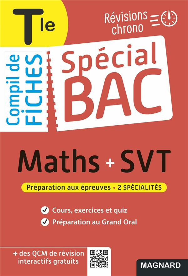 Maths   SVT Tle. Edition 2022
