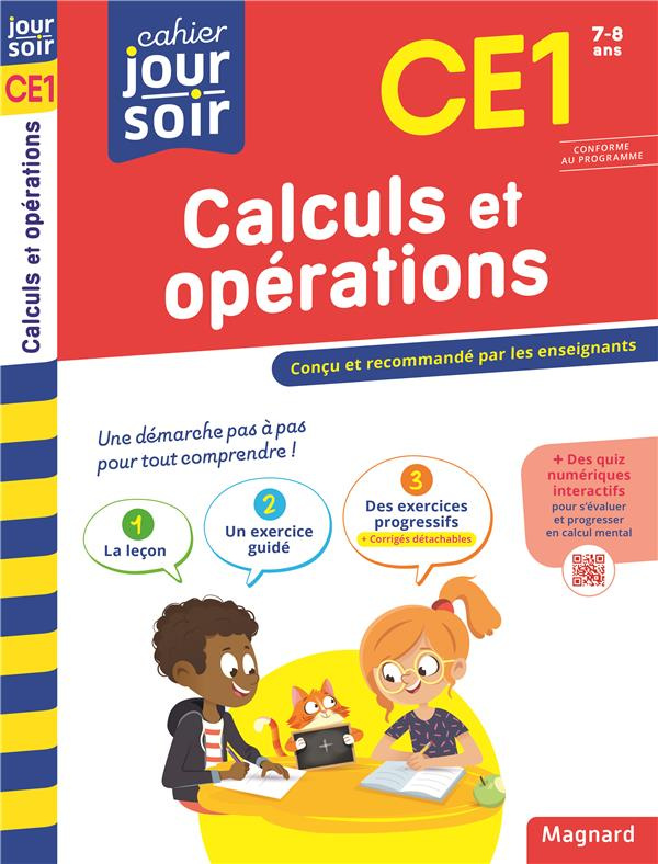 Calculs et opérations CE1. Edition 2023