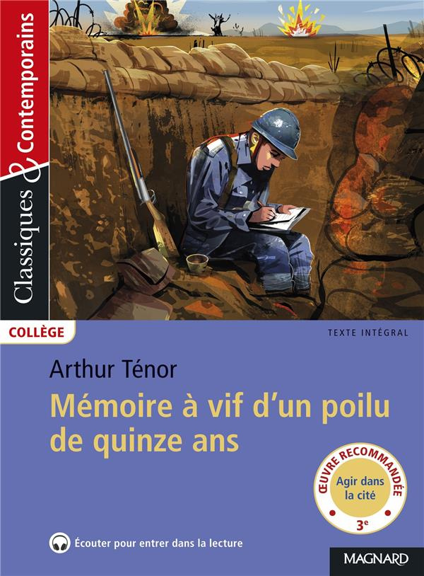 Mémoires à vif d'un poilu de quinze ans