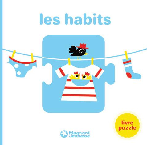 LIVRE PUZZLE - LES HABITS