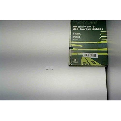 Dictionnaire technique du bâtiment et des travaux publics