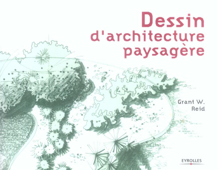 Dessin d'architecture paysagère