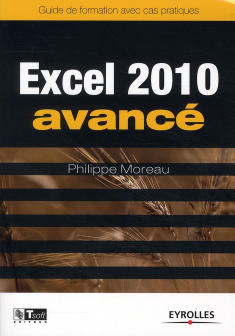 Excel 2010 avancé. Guide de formationavec cas pratiques