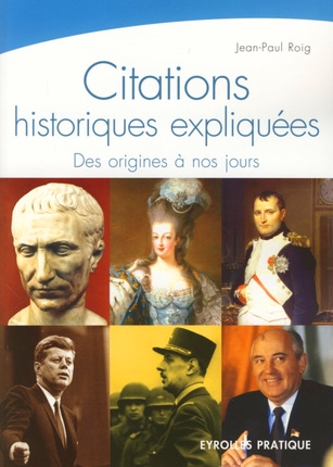 Citations historiques expliquées