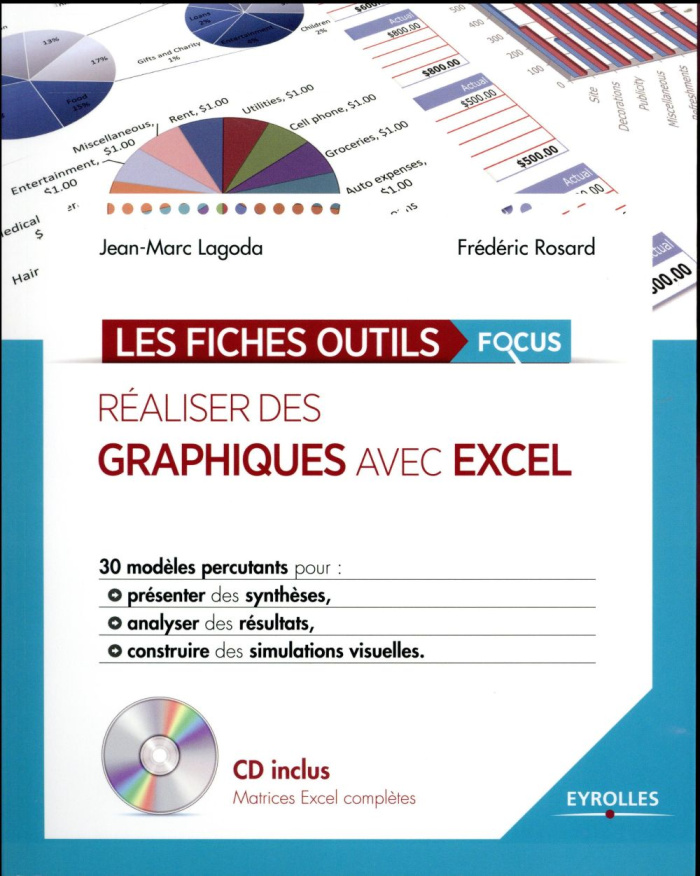 Réaliser des graphiques avec Excel. Avec 1 CD-ROM