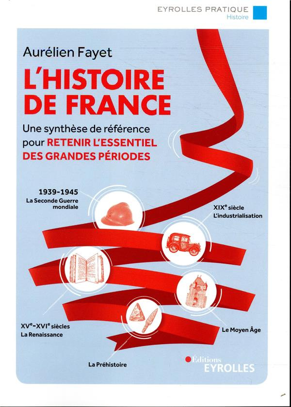 L'histoire de France. Une synthèse de référence pour retenir l'essentiel des grandes périodes