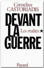 DEVANT LA GUERRE.. Tome 1, Libertés