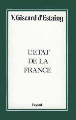 L'ETAT DE LA FRANCE