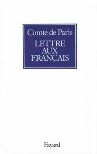LETTRE AUX FRANCAIS