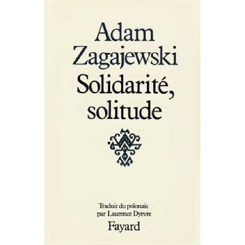 Solidarité, solitude