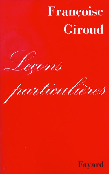 Leçons particulières