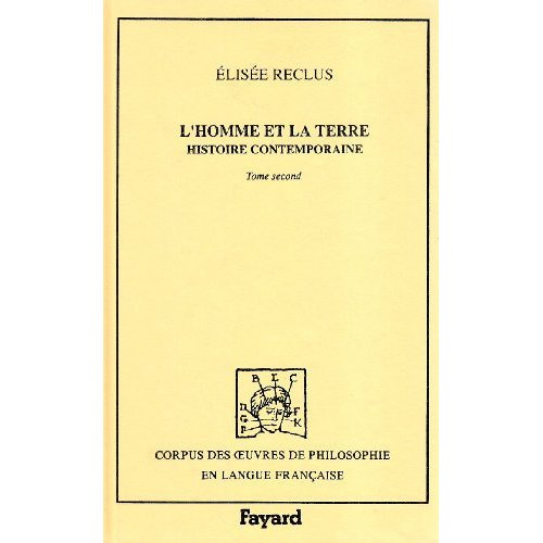 L'homme et la terre / Histoire contemporaine
