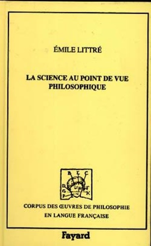 LA SCIENCE AU POINT DE VUE PHILOSOPHIQUE