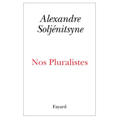 Nos pluralistes