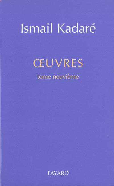 Oeuvres. Tome 9