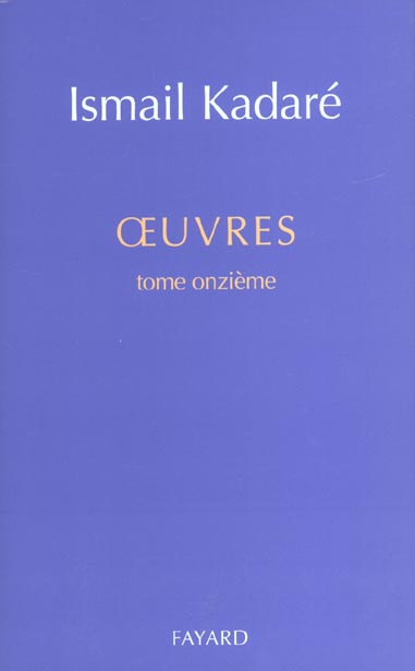 Oeuvres. Tome 11